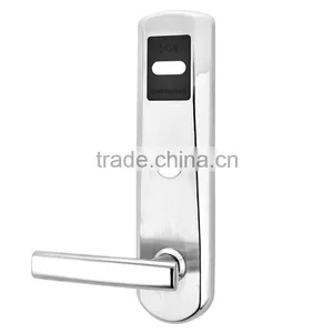 China Factory Hotel Door Handle Lock Manufacturer Hotel Door Handle Lock, Hotel Key Card System, Electronic Key Door Lock thumbnail-2