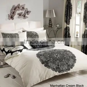KING SIZE DUVET COVER SET (SATIN)-3 PCS thumbnail-1