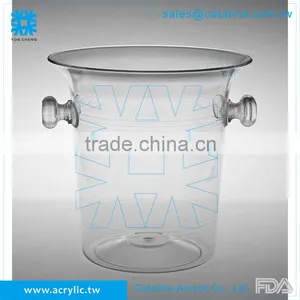 Plastic Acrylic Ice Bucket Wine Rack Wine Cooler Ice Bucket thumbnail-1