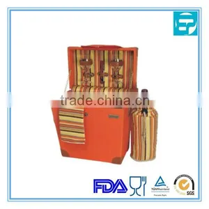 Stainless Steel Camping Sets With Basket thumbnail-1