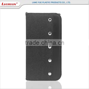 With ID Card Slot Denim Mobile Phone Leather Flip Cover Case for Oppo Neo 7 A37 thumbnail-3