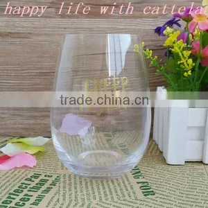OEM Drinking Glass Cup With Printing Made by Cattelan Glassware thumbnail-1