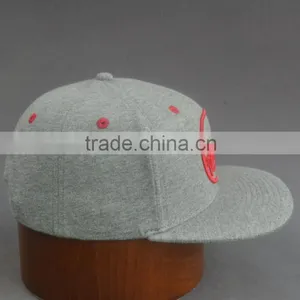 Customized 100% Cotton Twill 6-panel Snapback Cap With Embroidery Logo thumbnail-5