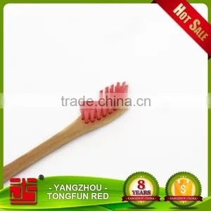 Free Sample 100% Biodegradable Wholesale Eco Bamboo Hotel Toothbrush thumbnail-5