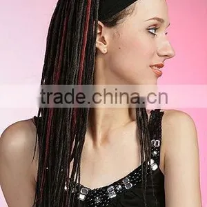 Football Fans Wigs, Dreadlock 3/4 Wigs Hair Pieces thumbnail-2