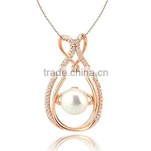 2015 New Arrival Freshwater Pearl Gold Jewelry, Freshwater Pearl Jewelry thumbnail-2