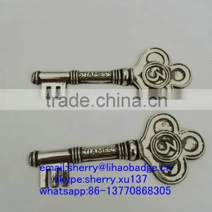 Souvenir Metal Antique Color Key,zinc Alloy Die Casting Key Shape Tag thumbnail-3