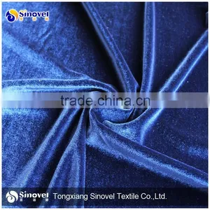 Spandex & Polyester Velvet for Garment/Elastic Velvet thumbnail-1