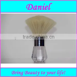 Goat Hair Kabuki Brush,Plastic Base Refillable Body Powder Brush ,Large Foundation Brush thumbnail-1