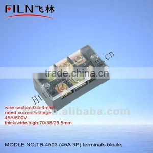 TB-4503 Ceramic Terminal Block 6 Screws Best Quality thumbnail-1