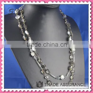 From China Small Black Bead Necklace, Hot Sale Silicone Teething Necklace Wholesale thumbnail-2
