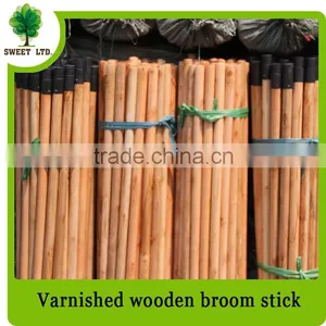 Very Straight Varnished Wood Stick With Plastic Screw From Guangxi Sweet Factory thumbnail-4