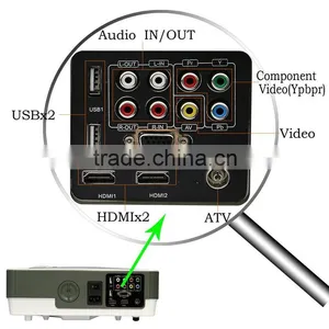 Newest Best Competitive Price Projector With 1024 x 600 Led Home Projector thumbnail-2