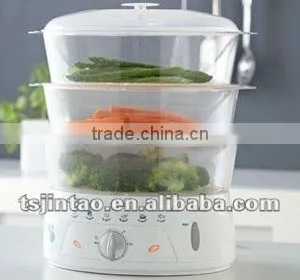 CE GS ROHS Approval 3 Tier Food Steamer thumbnail-1