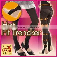 Hot Alfa Fit Trencker Slimming Compression Leggings thumbnail-1