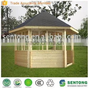 Beautiful Wooden Gazebo thumbnail-1