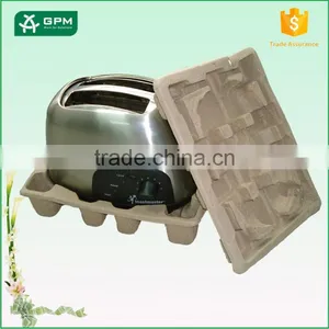 Molded Recyclable Pulp Cardboard Cosmetic Gift Set Packaging Box for Inner Packing Custom Pulp Tray for Sale thumbnail-1