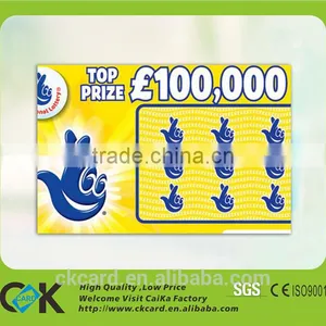 Top Grade Customized Lottery Ticket From China Golden Manufacturer thumbnail-3