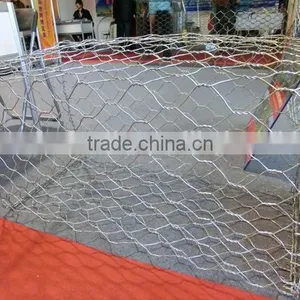 Galvanized Hexagonal Gabion Wire Mesh/gabion Protective Mesh/gabion Mesh Roll thumbnail-1