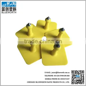 Hot Sale Cheap Price High Quality TPU Yellow Animal Ear Tag for Pigs thumbnail-4