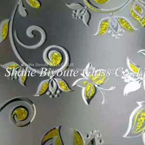 Decorative Ice Cream and Acid Etched Glass thumbnail-1