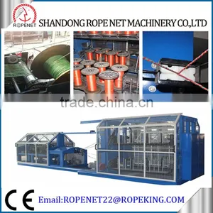 Rope Making Machine High Capacity Pp/pe/nylon Yarn Twisted Rope Machine for Sale Email: Ropenet22@ropenet.com thumbnail-1