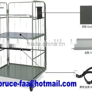 Folding Storage Cart/trolley (ISO9001 Approved) thumbnail-1