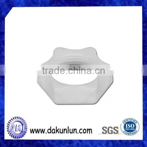 Customized White Plastic Hex Nut thumbnail-3