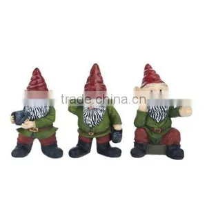 2016 Cute Gnome Sculpture Custom Dollhouse Miniature Garden thumbnail-3