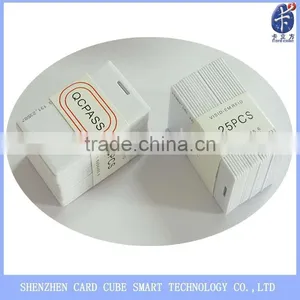 White PVC ID Card Chip Sale thumbnail-4