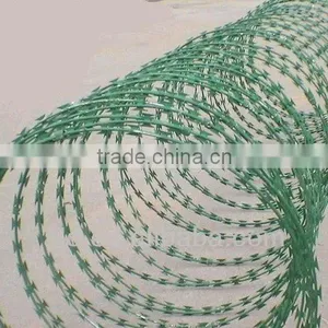 Galvanized & PVC Coated Razor Barbed Wire Joint Venture thumbnail-1