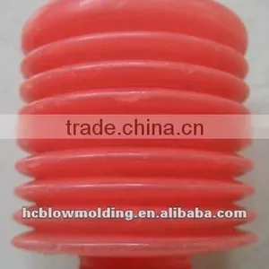 OEM Blow Molding Yellow Plastic HDPE Corrugated Pipe Plastic Pipe Elbow for Sale thumbnail-4