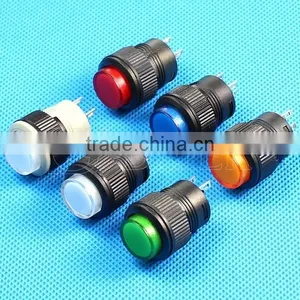R16-503B OFF-(ON) 16mm Red Momentary Button Push Switch thumbnail-4