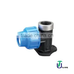 PP Wall Plate Elbows DIN 8076 / ISO 14236 (Spanish Style) thumbnail-1