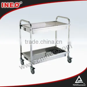 Restaurant And Hotel Service 2 Tiers Tea Trolley/Liquor Trolley/Catering Trolley thumbnail-1