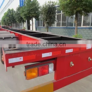 CLW 3 Axis Container Skeleton Semi Trailer for 40 Feet or 20 Feet thumbnail-4