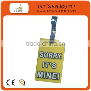 Rubber Personalized Luggage Tag Straps thumbnail-1