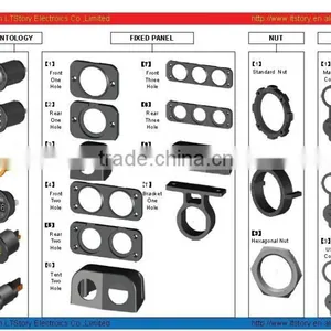 Waterproof USB Light Socket With Blue LED thumbnail-3
