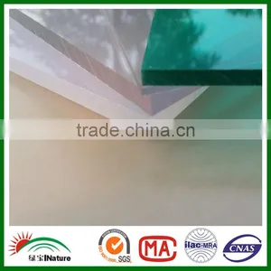 Shopping Online! 8mm Polycarbonate Solid Sheet for Noise Barrier.Bayer Virgin Material Product.Solid Sun Penels. thumbnail-2