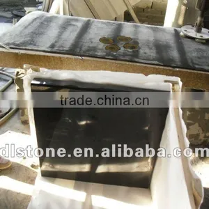 Cheap Crystal Black Granite Tiles thumbnail-1