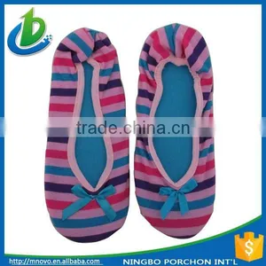 Trade Assurance Fashion Casual Stripe Flat Roll up Shoes thumbnail-1