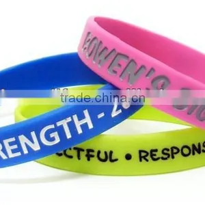 Factory Directly Wholesale Cheap Custom Silicone Wristbands Small MOQ thumbnail-1