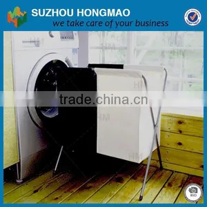 Folding Stainless Steel Laundry Cart thumbnail-1