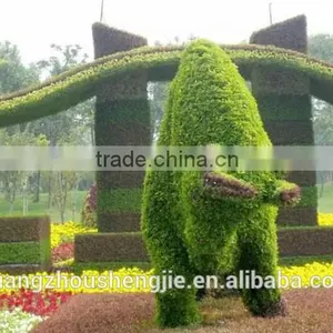 Whloesale Artificial Topiary Grass Animals Sculpture thumbnail-2