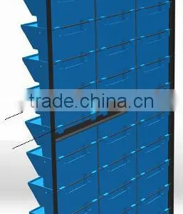 Hanging on Wall Vertical Garden Pot Plastic Green Wall Planters thumbnail-5