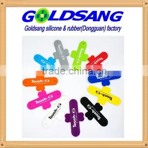 2016 Hot Selling Silicone Mobile Phone Holder Can Print Customized Logo thumbnail-4