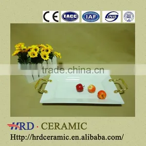 China Stock Ceramic Dinner Plates With Handles thumbnail-1
