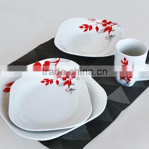 16pcs Ceramic Dinnerware Set With Decal, for Promotional thumbnail-1