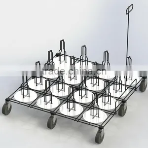Rolling Vinyl Cart thumbnail-1