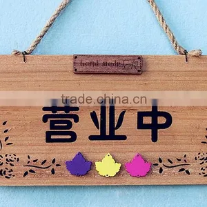 Chinese Style Wooden Doorplate / Doorplate Wall Decoration thumbnail-2